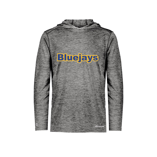 [FOLHCGBK-YS-LOGO3] Decker Youth Charge Hoodie (Youth S, Black, Logo 3)