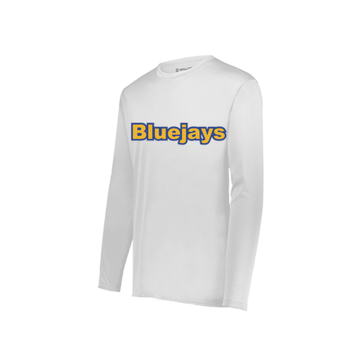 [222822.005.XS-LOGO2] Men's LS Smooth Sport Shirt (Adult XS, White, Logo 2)
