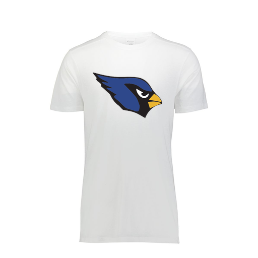 [FTSCUBWH-AS-LOGO1] Decker Men's Tri-Blend T-Shirt - Short Sleeve (Adult S, White, Logo 1)