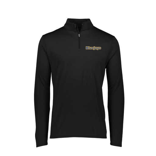 [FTLQFLBK-FAXS-LOGO3] Ladies Flex-Lite 1/4 Zip Shirt (Female Adult XS, Black, Logo 3)