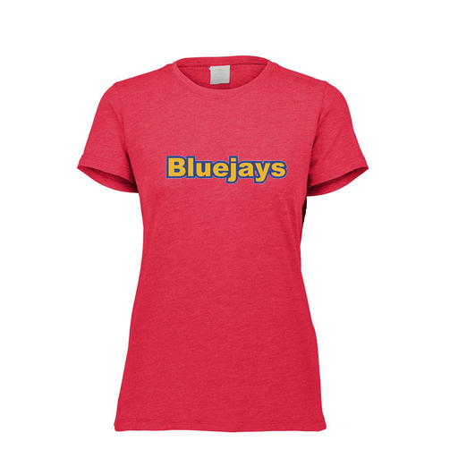 [FTSCUBRD-FAXS-LOGO2] Ladies Ultra-blend T-Shirt (Female Adult XS, Red, Logo 2)