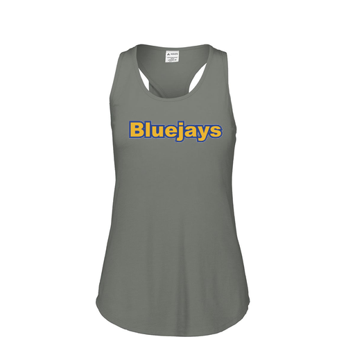 [FT0TUBGY-FAS-LOGO2] Ladies Tri Blend Tank Top (Female Adult S, Gray, Logo 2)