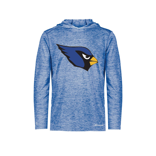 [FOLHCGRY-AS-LOGO1] Decker Men's Charge Hoodie (Adult S, Royal, Logo 1)