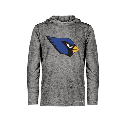 [FOLHCGBK-YS-LOGO1] Decker Youth Charge Hoodie (Youth S, Black, Logo 1)