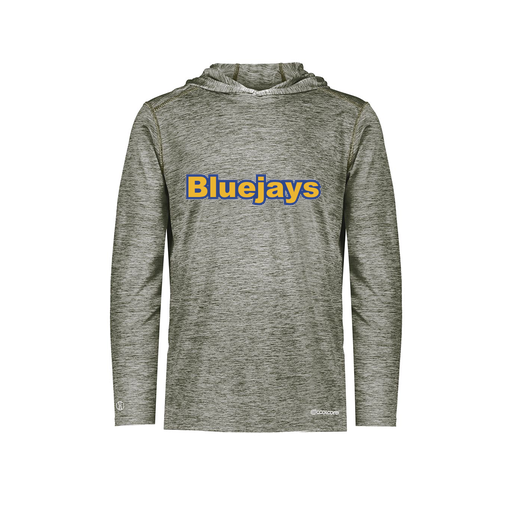 [FOLHCGGY-YS-LOGO2] Youth Charge Hoodie (Youth S, Gray, Logo 2)
