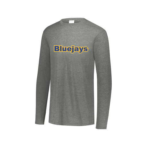 [FTLCUBGY-AXS-LOGO3] Men's LS Ultra-blend T-Shirt (Adult XS, Gray, Logo 3)