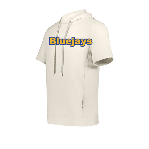 [222605-WHT-YS-LOGO2] YOUTH VENTURA SOFT KNIT SHORT SLEEVE HOODIE (Youth S, White, Logo 2)