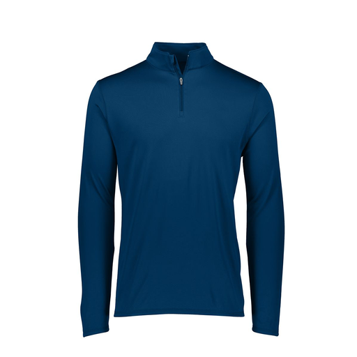 [FTLQFLNV-FAXS-LOGO5] Ladies Flex-Lite 1/4 Zip Shirt (Female Adult XS, Navy, Logo 5)