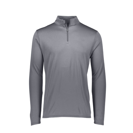 [FTLQFLGY-FAXS-LOGO4] Decker Women's Flex-Lite 1/4 Zip Shirt (Female Adult XS, Gray, Logo 4)